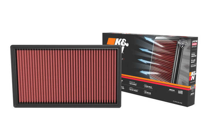 K&N 21-22 Mercedes-Benz C300 2.0L L4 Replacement Air Filter - Bull Strap