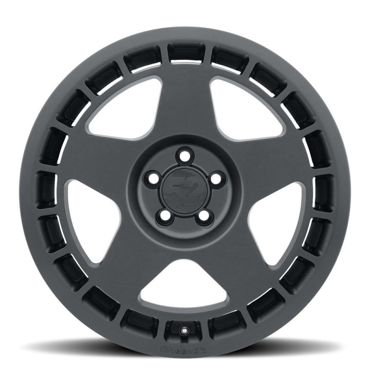 fifteen52 Turbomac 18x8.5 5x108 42mm ET 63.4mm Center Bore Asphalt Black Wheel - Bull Strap