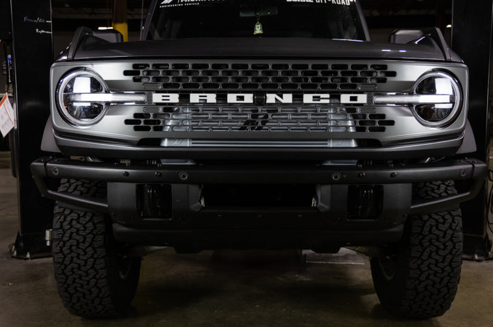 Mishimoto 21+ Ford Bronco High Mount Intercooler Kit - Black - Bull Strap