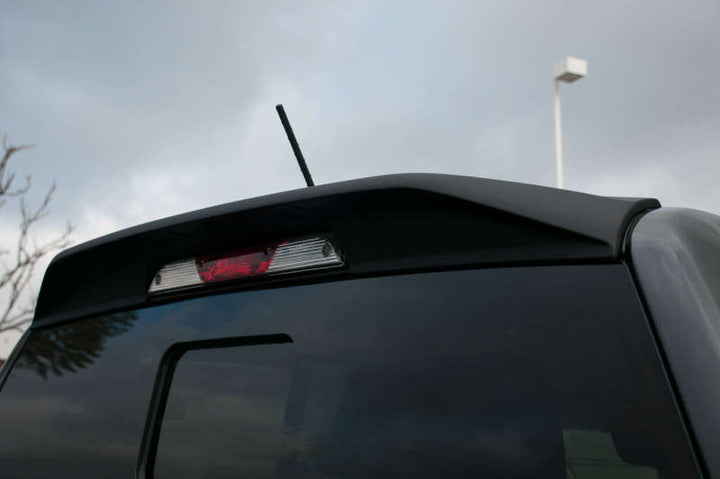 EGR 19-20 Ford Ranger Super Crew Rear Cab Truck Spoiler - Matte Black - Bull Strap