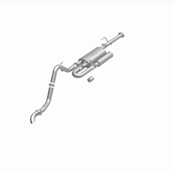 MagnaFlow Stainless Overland Cat-Back Exhaust 16-21 Toyota Tacoma - Bull Strap