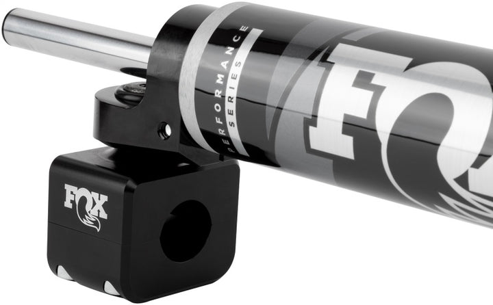 Fox 08-16 Ford Superduty 2.0 Performance Series 8.2in. TS Stabilizer Bottom Axle Mount 1 1/8in Shaft - Bull Strap
