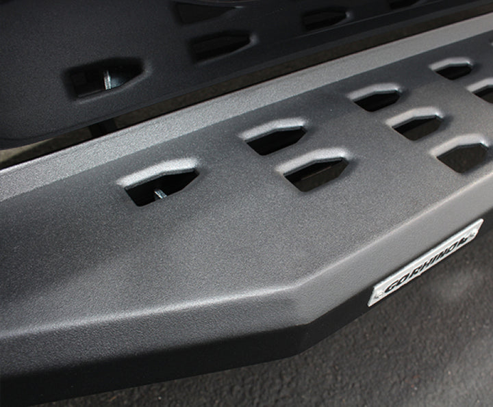 Go Rhino 17-20 Ford F-150 Raptor RB20 Complete Kit w/RB20 + Brkts + 2 RB20 Drop Steps - Bull Strap