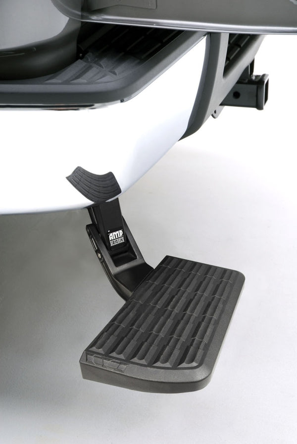 AMP Research 1999-2006 Chevrolet Silverado 1500/2500/3500 BedStep - Black - Bull Strap