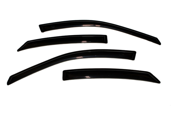 AVS 96-07 Ford Taurus Ventvisor Outside Mount Window Deflectors 4pc - Smoke - Bull Strap