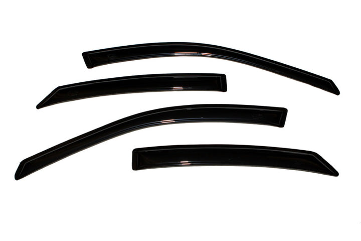 AVS 96-07 Ford Taurus Ventvisor Outside Mount Window Deflectors 4pc - Smoke - Bull Strap