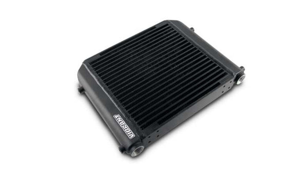 Vibrant Single Pass Oil Cooler Assembly 12in x 12in x 2in - Bull Strap