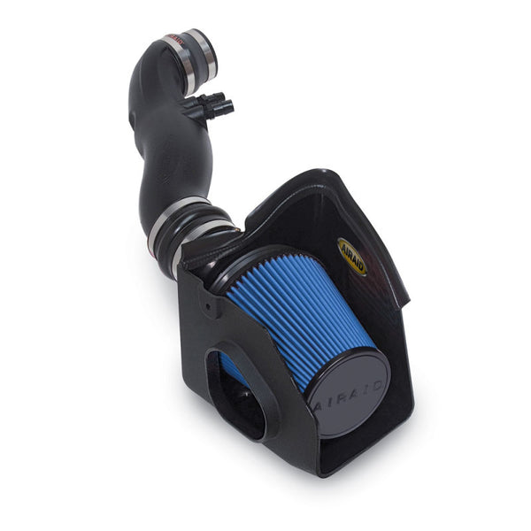 Airaid 99-04 Mustang GT MXP Intake System w/ Tube (Dry / Blue Media) - Bull Strap