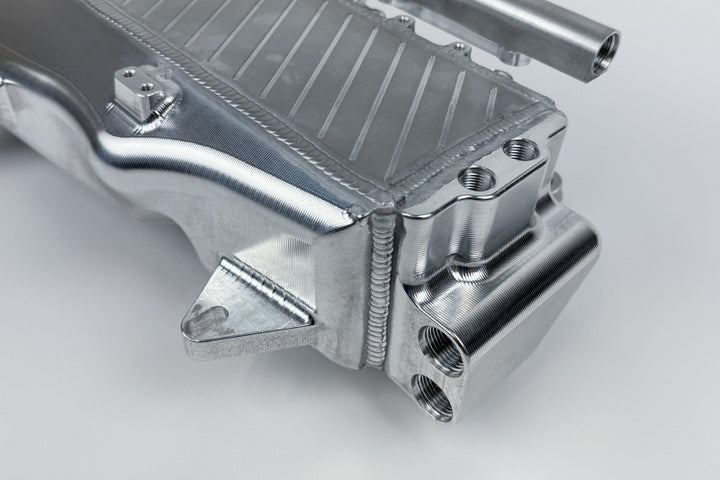 CSF BMW Gen 1 B58 Charge-Air-Cooler Manifold - Machined Billet Aluminum - Bull Strap