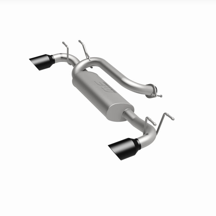 MagnaFlow 19-21 Mazda 3 2.5L 2.5in Pipe Dia Street Series Cat-Back Exhaust - Bull Strap