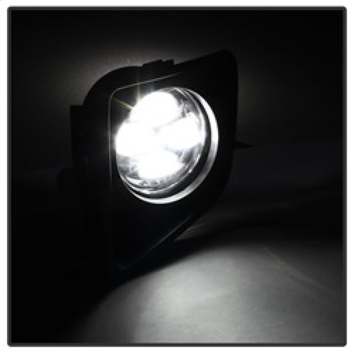 Spyder Toyota Tundra 2014-2016 Daytime DRL LED Running Fog Lights w/Switch Clear FL-DRL-TTU14-C - Bull Strap