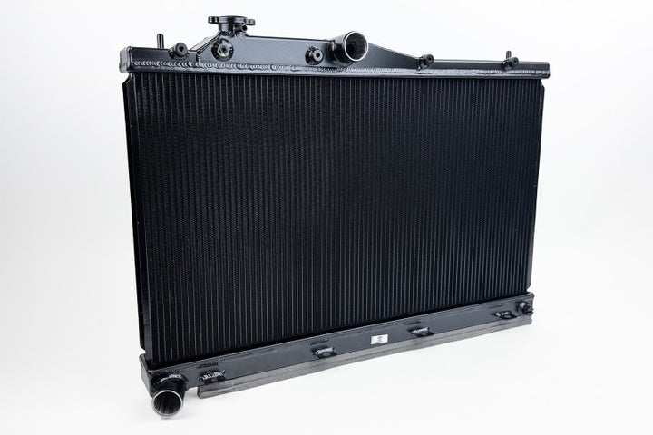 CSF 2022+ Subaru WRX All Aluminum Radiator - Black - Bull Strap