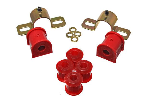 Energy Suspension Jeep 16Mm Rear S/B Set - Red - Bull Strap