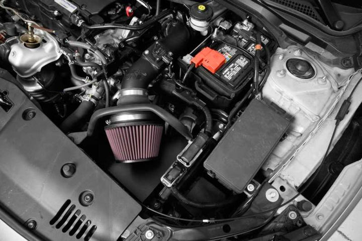 K&N 16-17 Honda Civic (Will Not Fit Type R) L4-2.0L AirCharger Performance Air Intake Kit - Bull Strap