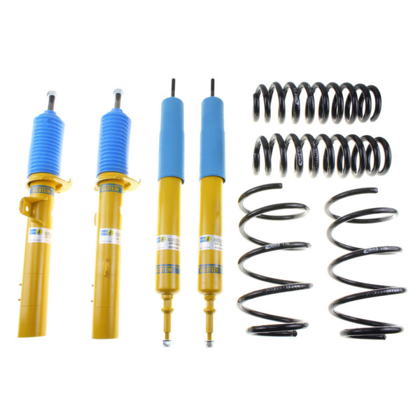Bilstein B12 2012 BMW 335i Base Coupe Front and Rear Suspension Kit - Bull Strap