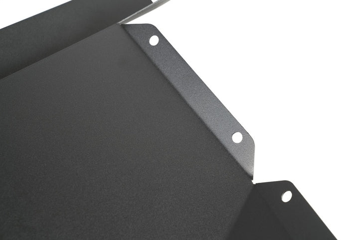 Rugged Ridge Inner Fender Liners Frnt Aluminum Black 18-20 Jeep Wrangler JL - Bull Strap