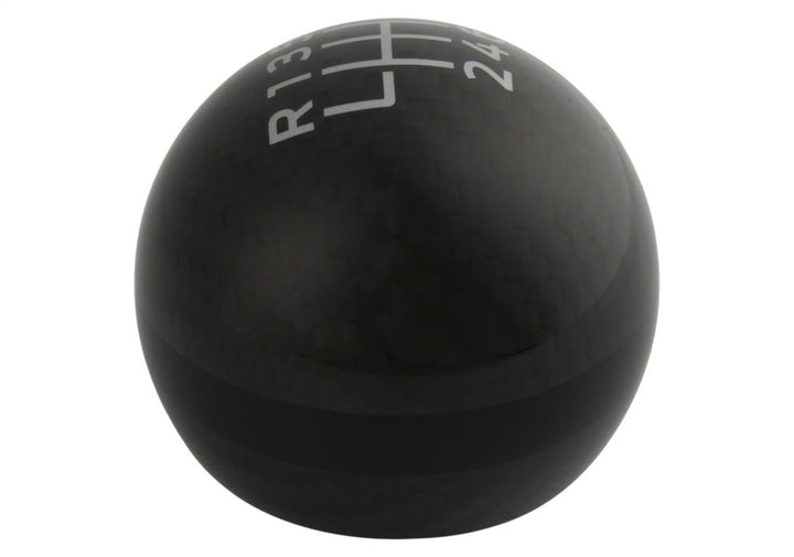 Ford Racing 15-25 Mustang Ford Racing Carbon Fiber Shift Knob 6 Speed - Bull Strap