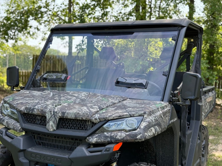 Seizmik 25+ CFMoto UForce 1000/ 1000 XL Toolless Windshield-UV - Bull Strap