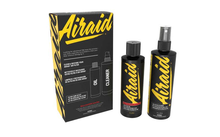 Airaid Renew Kit - 12oz Cleaner / 8oz Squeeze Oil - Bull Strap
