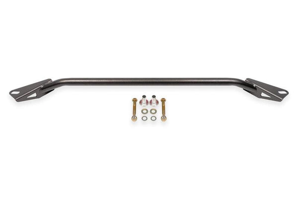 BMR 24-25 Ford Mustang S650 Chassis Brace Front Subframe 2-point - Black Hammertone - Bull Strap