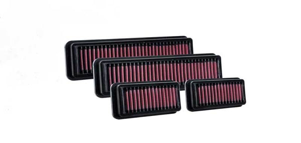 K&N BMW X3M/X4M L6-3.0L F/I Turbo Drop In Air Filter - Bull Strap