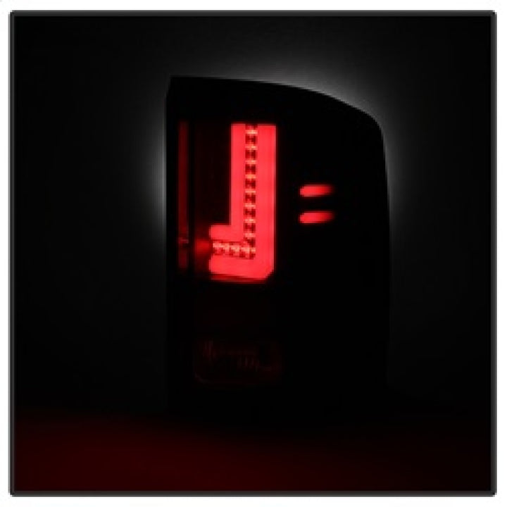 Spyder GMC Sierra 2016-2017 Light Bar LED Tail Lights - Black ALT-YD-GS16-LED-BK - Bull Strap