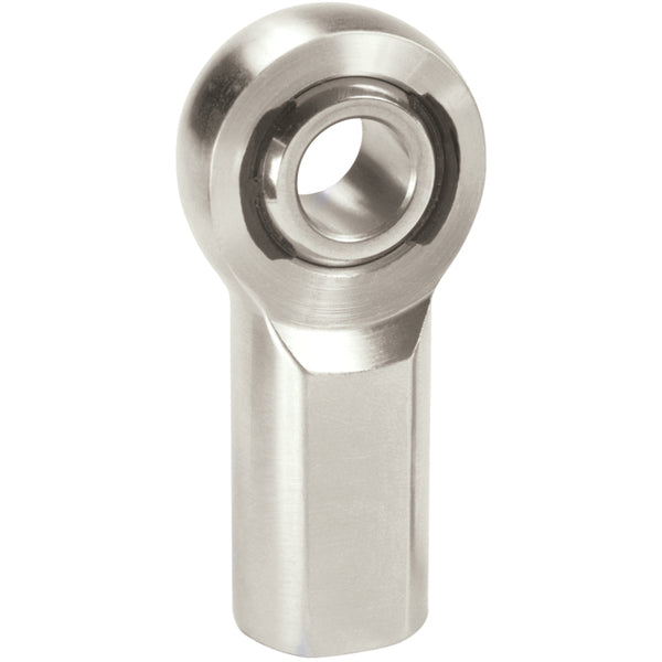 QA1 EX Series Endura Rod End - Female/Right Hand - .5in Bore x 1/2-20 - Carbon Steel - Bull Strap