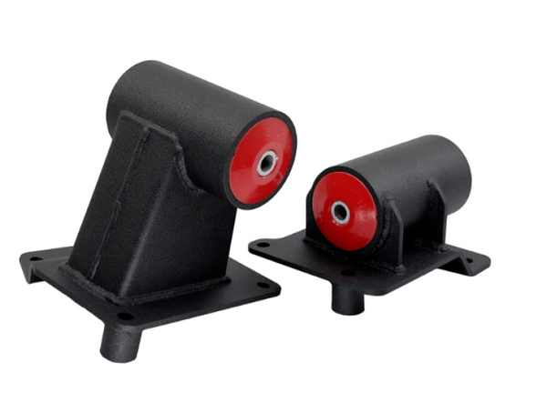 Innovative Mounts 12-18 Jeep Wrangler JK/JKU Polyurethane Engine Mount Kit - 60A Bushings - Bull Strap