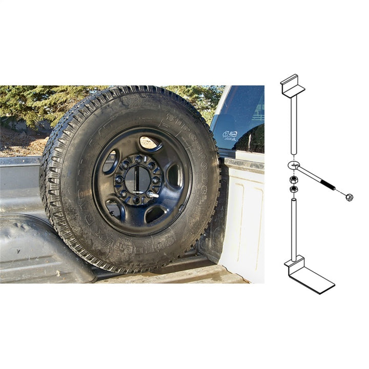 Titan Fuel Tanks Universal Spare Tire Buddy Mounting System - Bull Strap