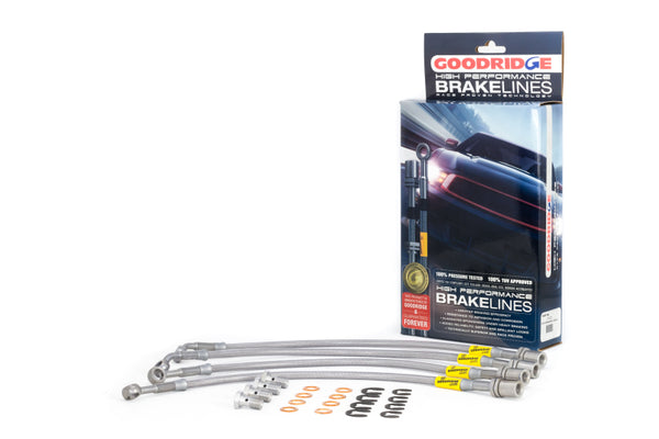 Goodridge 8/97-05 Lexus GS300/400/430 Brake Lines - Bull Strap