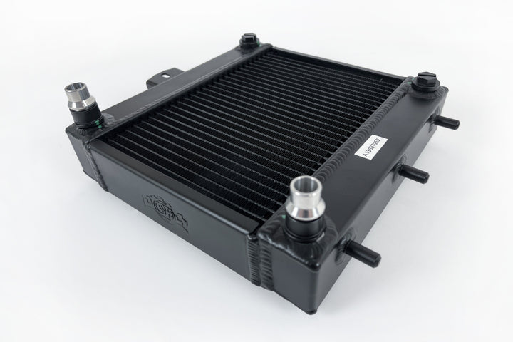 CSF BMW F8X M3/M4/M2C Auxiliary Radiators w/ Rock Guards (Sold Individually - Fits Left and Right - Bull Strap