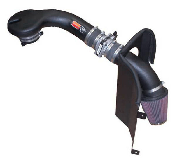 K&N 96-04 Chevy S-10 V6-4.3L Performance Intake Kit - Bull Strap