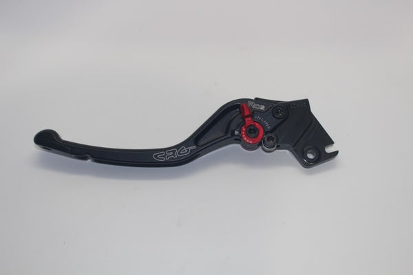 CRG 09-20 Suzuki GSXR 600/ 750/ 1000 RC2 Clutch Lever -Standard Black - Bull Strap
