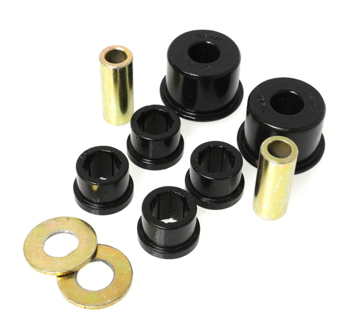 Energy Suspension 00-03 Nissan Sentra/200SX Black Front Control Arm Bushing Set - Bull Strap