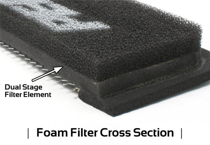 PERRIN 13-20 Subaru BRZ / Scion FR-S / Toyota 86 Drop-In Panel Filter - Black - Bull Strap