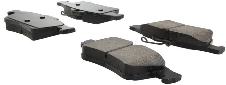 StopTech Performance 07-09 Mazdaspeed3 / 06-07 Mazdaspeed6 / 06-07 Mazda3 Rear Brake Pads - Bull Strap