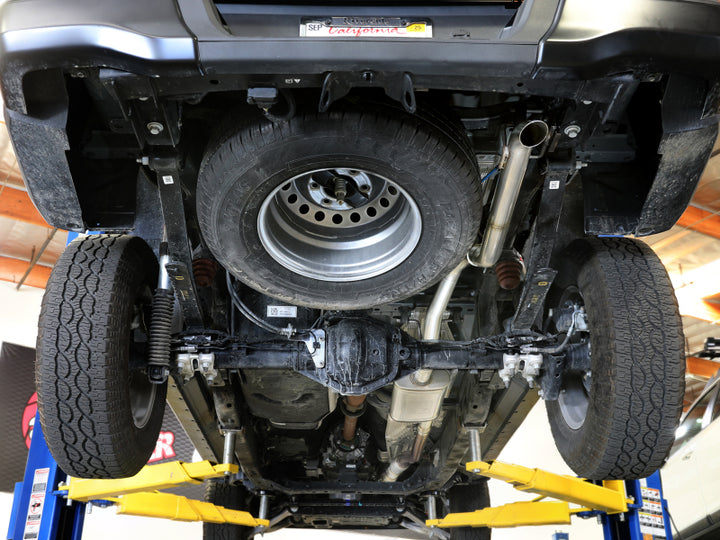 aFe 2024+ Ford Ranger L4-2.3L (t) Vulcan Series 2.5in Cat-Back Exhaust - Bull Strap