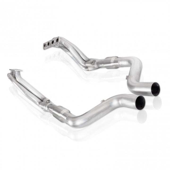 Stainless Works 2015-18 Hemi Headers 2in Primaries 3in High-Flow Cats - Bull Strap