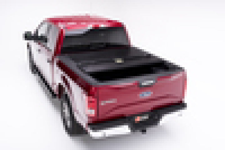 BAK 21-22 Ford F-150 (Incl. 2022 Lightning) BAKFlip F1 5.7ft Bed Cover - Bull Strap