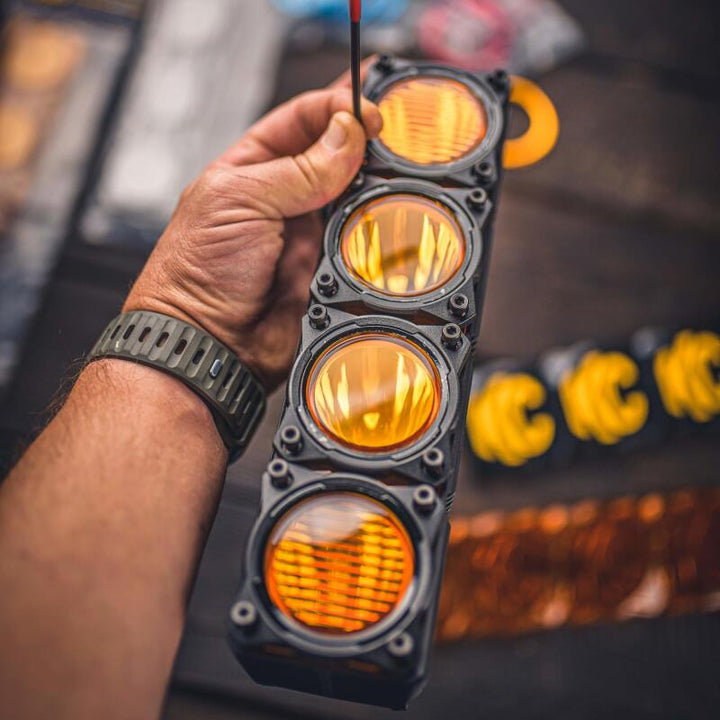 KC HiLiTES FLEX ERA LED 10in. Light Bar - Master Kit - Bull Strap
