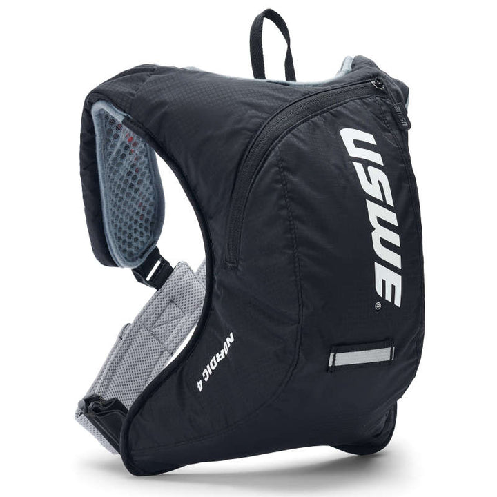 USWE Nordic Winter Hydration Pack 4L - Carbon Black - Bull Strap