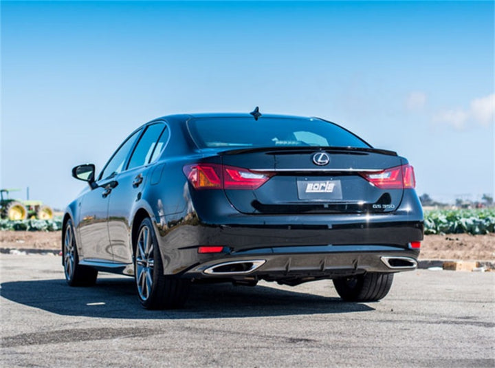 Borla 14-16 Lexus GS350 3.L AT S-type Exhaust (rear section only) - Bull Strap