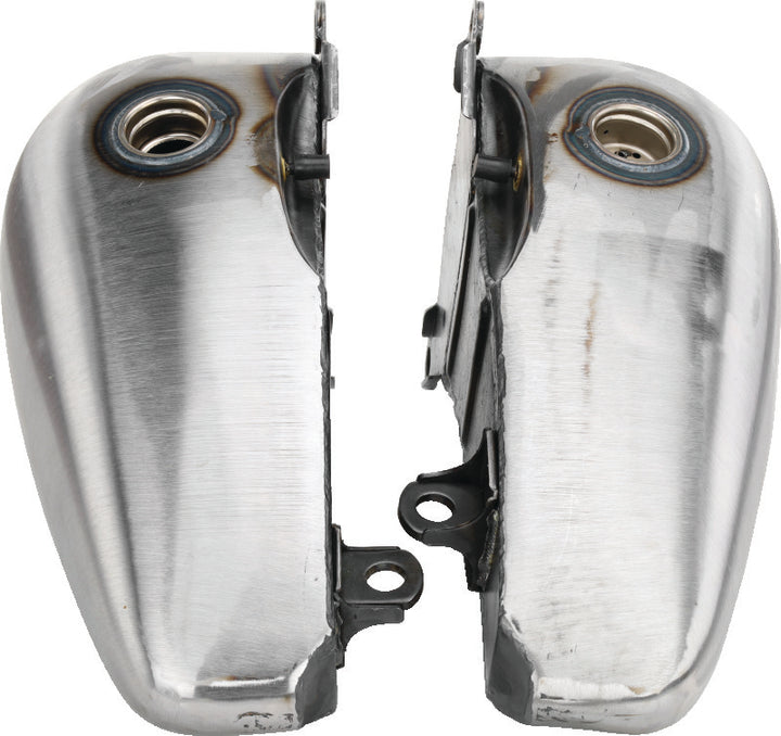 Bikers Choice 84-99 Softail 5 Gallon Flatside Gas Tanks Replaces H-D 61426-85 Pr - Bull Strap
