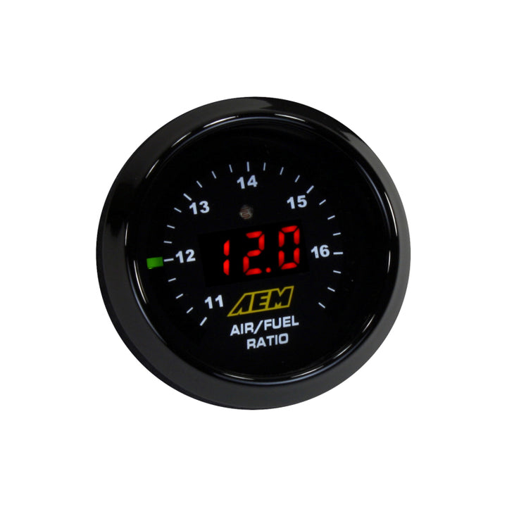 AEM Digital Wideband UEGO Gauge w/o Sensor - Bull Strap