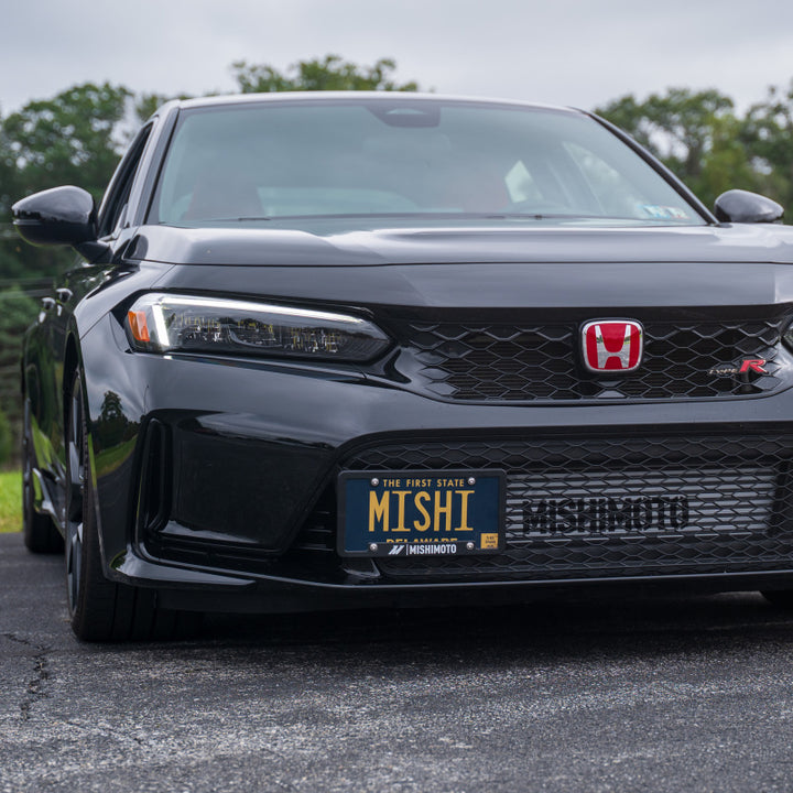 Mishimoto 2023+ Honda Civic Type-R License Plate Relocation Kit - Bull Strap