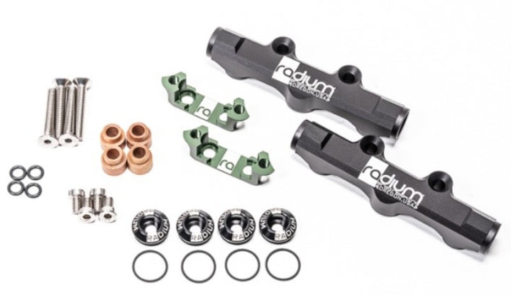 Radium Subaru EJ V1-2 Top Feed Conversion Fuel Rails V1-2 - Bull Strap