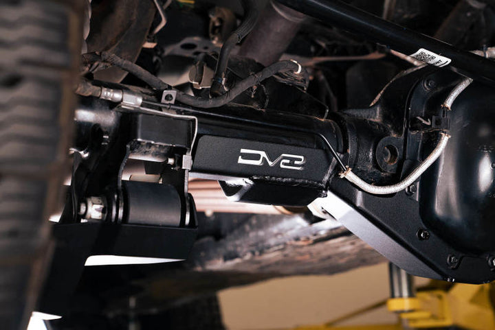 DV8 Offroad 2021-2022 Ford Bronco Rear Shock Guard Skid Plates - Bull Strap