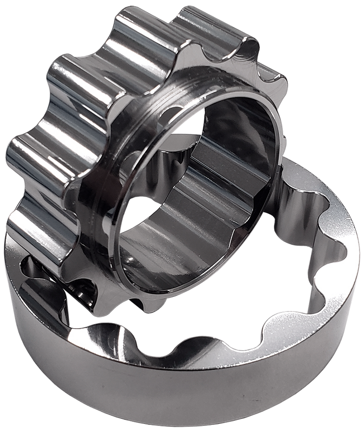 Boundary Nissan VQ 3.5L/3.7L VHR Billet Oil Pump Gear - Bull Strap