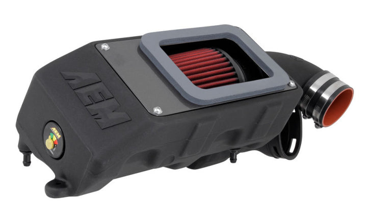 AEM 11-13 Mini Cooper 1.6L Black Cold Air Intake System - Bull Strap