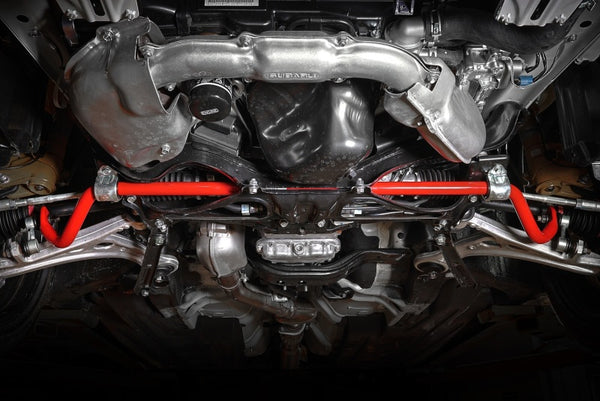 PERRIN 15-21 Subaru WRX STI Front Sway Bar - 26mm - Bull Strap
